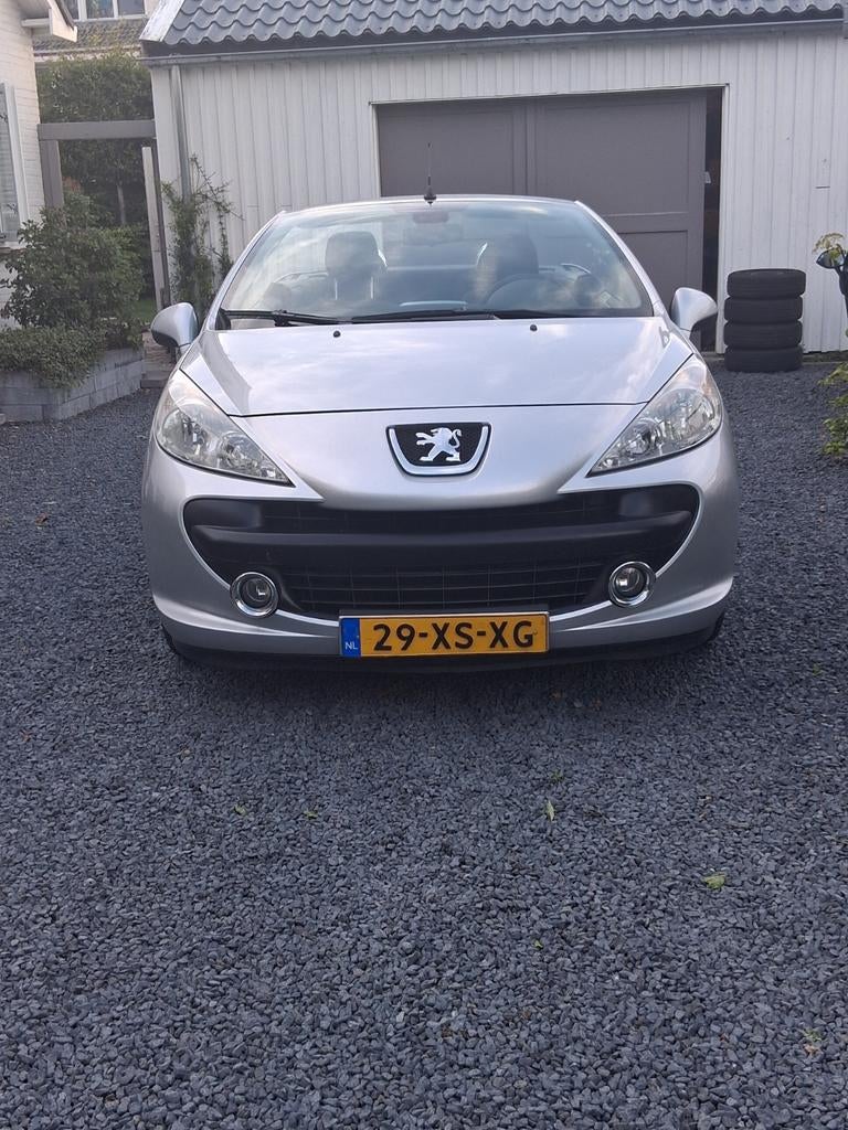 Peugeot 207 1.6 16V CC 88KW 2007 Grijs, Auto's, Peugeot, Voorwielaandrijving, Zwart, 4 cilinders, Cabriolet