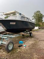 Leuke kajuit boot te koop 15pk 4 takt 2021 zonder trailer, Watersport en Boten, Ophalen, 10 tot 30 pk, Zo goed als nieuw, 6 tot 9 meter