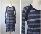 Jane Lushka - hele mooie travel jurk / grijs zwart / maat S, Kleding | Dames, Verzenden, Zo goed als nieuw, Jane Lushka, Maat 36 (S)