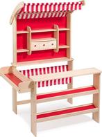 houten speelgoed winkeltje met luifel, Kinderen en Baby's, Speelgoed | Houten speelgoed, Ophalen, Gebruikt, Meubelstuk of Keukentje