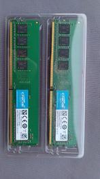 2x 4gb ddr42133 geheugen van crucial, Computers en Software, RAM geheugen, Gebruikt, DDR4, Ophalen of Verzenden, Desktop