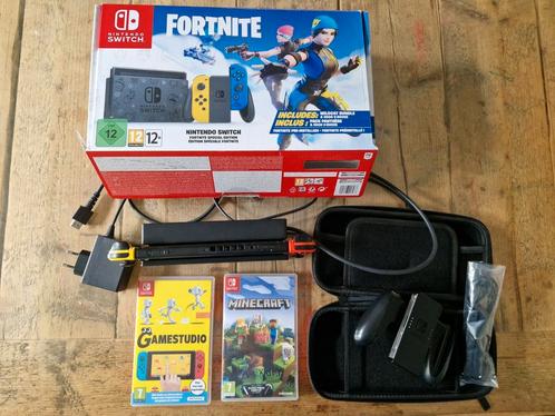 Nintendo Switch Fortnite Special Edition, Spelcomputers en Games, Spelcomputers | Nintendo Switch, Gebruikt, Switch Original, Ophalen of Verzenden