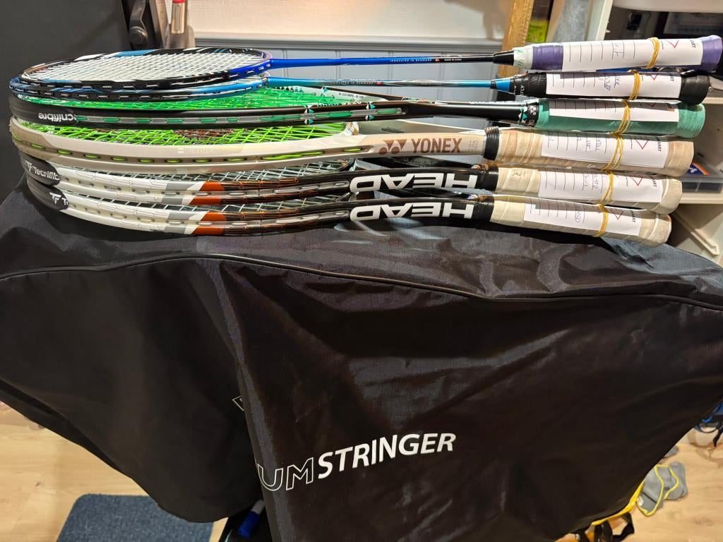 Tennis racket bespannen – Amersfoort, Ophalen, Nieuw, Grip of Snaar, Overige merken