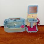 Vintage 1983 Pedigree Sindy bad en wastafel met accessoires., Verzenden, Gebruikt, Accessoires