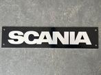 Orginele aluminium scania plaat. 34,5 x 7,5cm, Ophalen of Verzenden, Scania