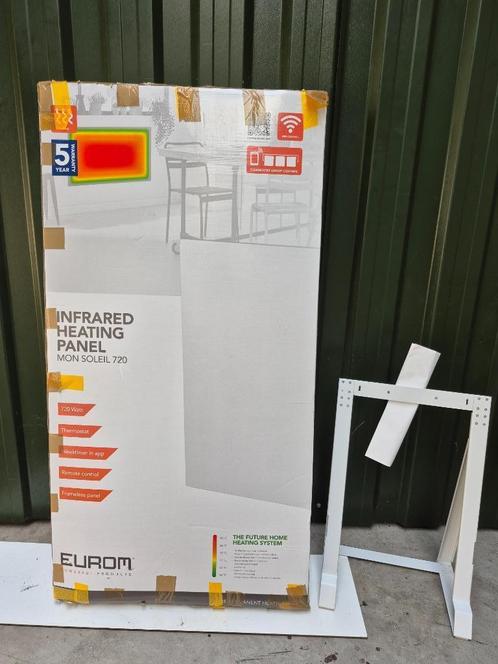 Infrarood verwarmingspaneel 720W met Thermostaat, Doe-het-zelf en Verbouw, Verwarming en Radiatoren, Zo goed als nieuw, Overige typen