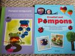Pompon-amigurumi / creatief met pompons / 5 euro samen, Ophalen of Verzenden, Haken, Patroon of Boek