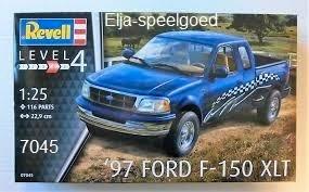 Modelbouw Revell FORD F-150 XLT 1:25 ( 1997 ) 7045 Auto, Hobby en Vrije tijd, Modelbouw | Auto's en Voertuigen, Nieuw, Auto, Groter dan 1:32