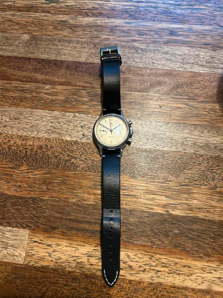 Seagull 1963 Horloge - 38mm Handopwinder, Sieraden, Tassen en Uiterlijk, Horloges | Heren, Gebruikt, Polshorloge, Overige merken