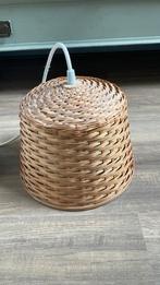 Kleine rieten gevlochten hanglamp Ikea, Huis en Inrichting, Lampen | Hanglampen, Overige materialen, Ophalen of Verzenden, Zo goed als nieuw