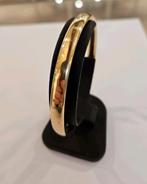 14 karaats gouden slavenarmband / bangle XL geelgoud, Ophalen of Verzenden, Zo goed als nieuw, Goud, Goud