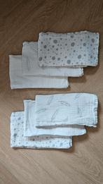 6x Meyco Hydrofiele Doeken - Feathers, Dots, Uni, Ophalen of Verzenden, Gebruikt