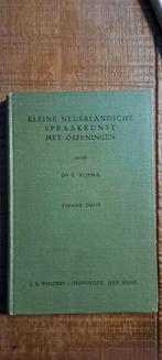 Kleine Nederlandsche Spraakkunst - Rijpma 1930, Ophalen of Verzenden, Alpha, Gelezen, Niet van toepassing