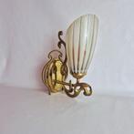 Art Nouveau/  Jugendstil Wandlamp | Mod Dep lamp, Huis en Inrichting, Lampen | Wandlampen, Gebruikt, Verzenden, Glas, Vintage item