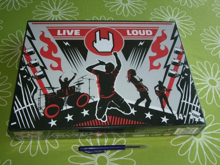Nieuw in seal: Live & Loud - EMP rock puzzel - 1000 stukjes, Hobby en Vrije tijd, Denksport en Puzzels, Nieuw, Legpuzzel, 500 t/m 1500 stukjes