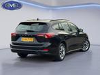 Ford Focus Wagon 1.0 EcoBoost Connected, 1 e eigenaar, Origi, Auto's, Ford, Gebruikt, Euro 6, 100 pk, Zwart