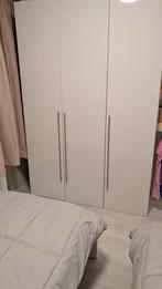 Witte Hoogglans Kledingkast - 218x148x60 cm, Huis en Inrichting, Kasten | Kledingkasten, Ophalen, Overige materialen, 100 tot 150 cm