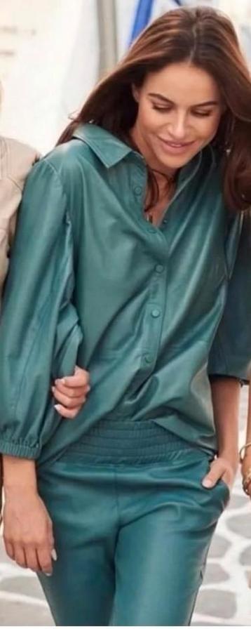 IBANA echt leren blouse NIEUW beschikbaar voor biedingen