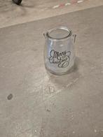 Kerst Windlicht / Kaarsenstandaard, Ophalen of Verzenden, Gebruikt