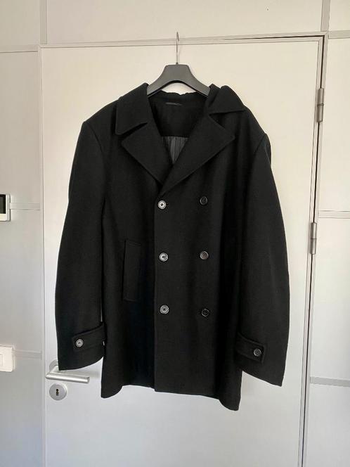 G543 Steve Ketell: mt. 56=XL wollen winterjas jas zwart, Kleding | Heren, Jassen | Winter, Zo goed als nieuw, Maat 56/58 (XL)