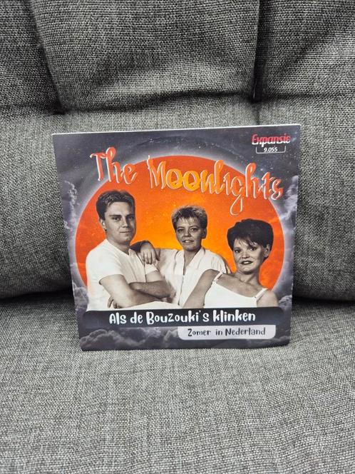 The moonlights, Cd's en Dvd's, Vinyl | Nederlandstalig, Zo goed als nieuw, Levenslied of Smartlap, Overige formaten, Ophalen of Verzenden