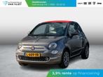 Fiat 500C 1.2 Star l Rosso Cabriodak l Automaat, Auto's, 12 maanden, Stof, Gebruikt, 4 cilinders
