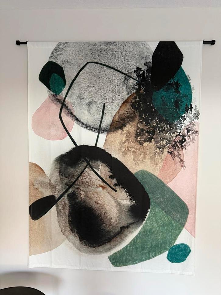 Urban Cotton Splash Wandkleed 190x145cm, Huis en Inrichting, Woonaccessoires | Wanddecoraties, Nieuw, Ophalen