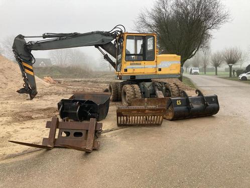 Akerman EW 130 mobiele kraan graafmachine, Zakelijke goederen, Machines en Bouw | Kranen en Graafmachines, Graafmachine, Ophalen