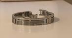 Fossil Heren Armband Staal Zilver, Sieraden, Tassen en Uiterlijk, Armbanden, Ophalen of Verzenden, Gebruikt, Zilver, Staal
