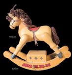 Houten Hobbelpaard Muziekdoos - My Favorite Things, Antiek en Kunst, Ophalen of Verzenden