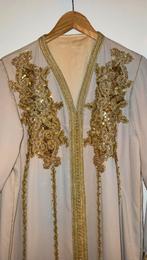 Prachtige Marokkaanse Kaftan Jurk M/L, Maat 38/40 (M), Beige, Ophalen of Verzenden, Zo goed als nieuw