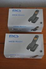 MCS Rimini telefoon voor slechthorenden, nieuw, 2 stuks, Telecommunicatie, Vaste telefoons | Handsets en Draadloos, Ophalen of Verzenden