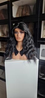 HaarTopper: #22 - Zwart - Wavy - 50/55cm, Sieraden, Tassen en Uiterlijk, Uiterlijk | Haarverzorging, Ophalen of Verzenden, Nieuw