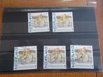 2011 - 5 x grutto (322c), Postzegels en Munten, Postzegels | Nederland, Verzenden, Gestempeld