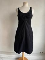 turnover jurk zwart maat 36, Kleding | Dames, Verzenden, Zwart, Turnover, Zo goed als nieuw