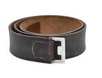 Zwart leren 'Sturmabteilung (SA)' Belt (Wehrmannschaft), Verzenden, Landmacht, Duitsland, Kleding of Schoenen