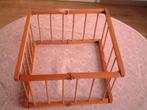 oud jaren 50 houten inklapbaar poppen loophek of box, Verzamelen, Poppen, Ophalen of Verzenden, Gebruikt, Accessoires