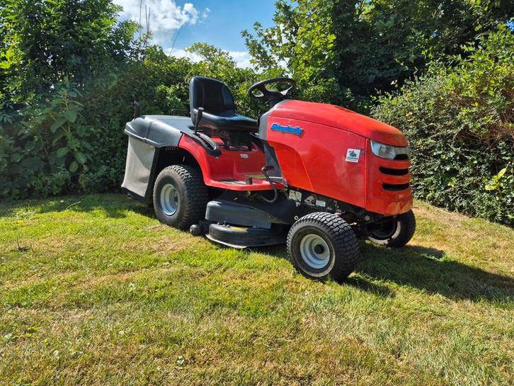 ! Najaarsaanbieding ! 500 euro korting. Simplicity hydrostaa, Tuin en Terras, Zitmaaiers, Gebruikt, 90 tot 120 cm, Elektrische starter