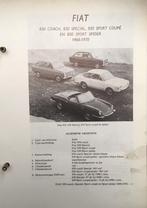 Fiat 850 1968-1970. Olyslagers autotechnisch handboek 98 blz, Auto diversen, Handleidingen en Instructieboekjes, Ophalen of Verzenden