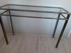SITE TABLE, Huis en Inrichting, Tafels | Sidetables, Ophalen, 100 tot 150 cm, Glas, Zo goed als nieuw