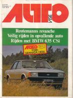 Autovisie 15 1978 : BMW 635 CSI - Ford Granada - Volvo 343, Ophalen of Verzenden, Gelezen, Algemeen