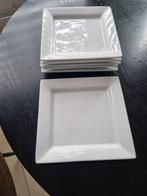 HEMA Porseleinen Borden - Set van 6, Huis en Inrichting, Keuken | Servies, Ophalen, Zo goed als nieuw, Bord(en), Effen