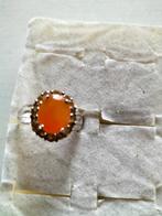 Prachtige antieke zilveren carneool ring., Verzenden