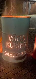 Vuurton brandton open klasr voor gebruik olievat vat ton, Ophalen, ., Zo goed als nieuw, .