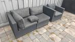 Tuinset - 3 Zitplaatsen, Tuin en Terras, Ophalen, Gebruikt, 3 zitplaatsen, Loungeset