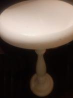 Planten tafel licht eiken wit geverfd, Minder dan 55 cm, Rond, Zo goed als nieuw, Hout