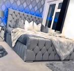 Luxury Bed – Premium Design in Multiple Sizes & Colors, Verzenden, Nieuw, Tweepersoons, Beige