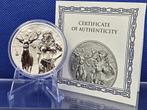 (7249) GERMANIA MINT  VALKYRIES OSTARA 5 MARK 2023 ONE OUNCE, Ophalen of Verzenden, Duitsland, Setje, Zilver