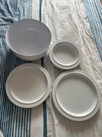 Mepal servies wit, Huis en Inrichting, Keuken | Tupperware, Ophalen of Verzenden, Zo goed als nieuw, Wit, Overige typen