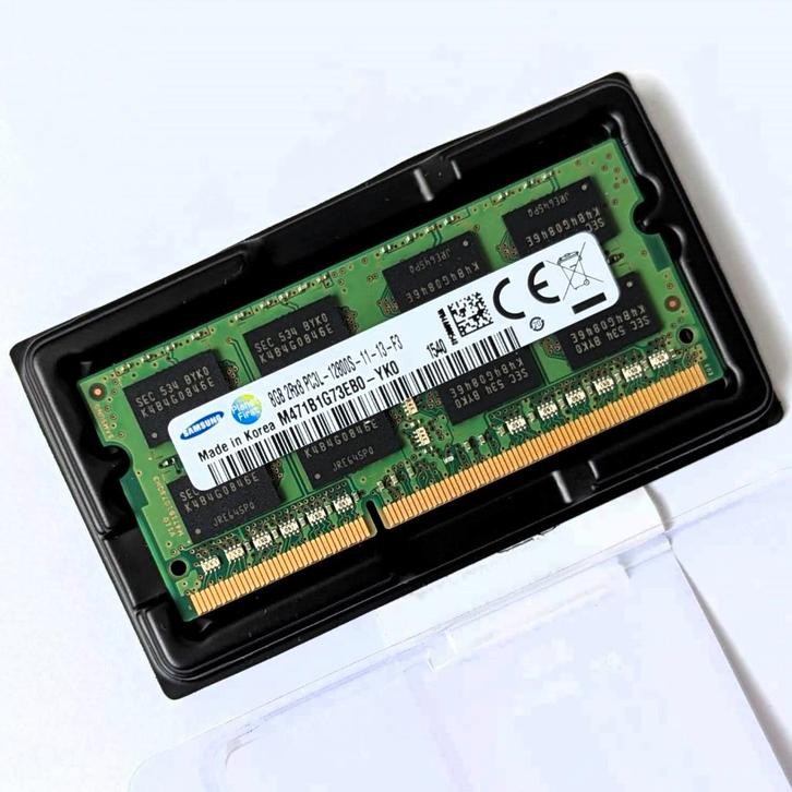 2x 8GB = 16GB DDR3 1600 MHz PC3-12800 desktop geheugen, Computers en Software, RAM geheugen, Zo goed als nieuw, Laptop, 16 GB